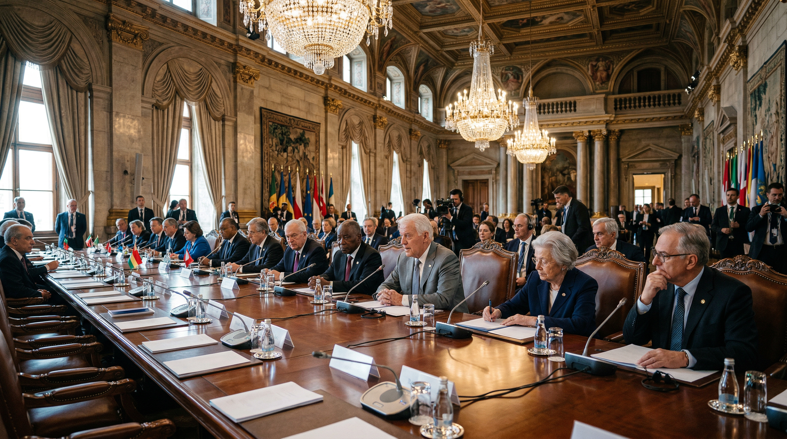 Illustration for: The Silver Ceiling: Why Global Leadership is Facing a Generational Crisis