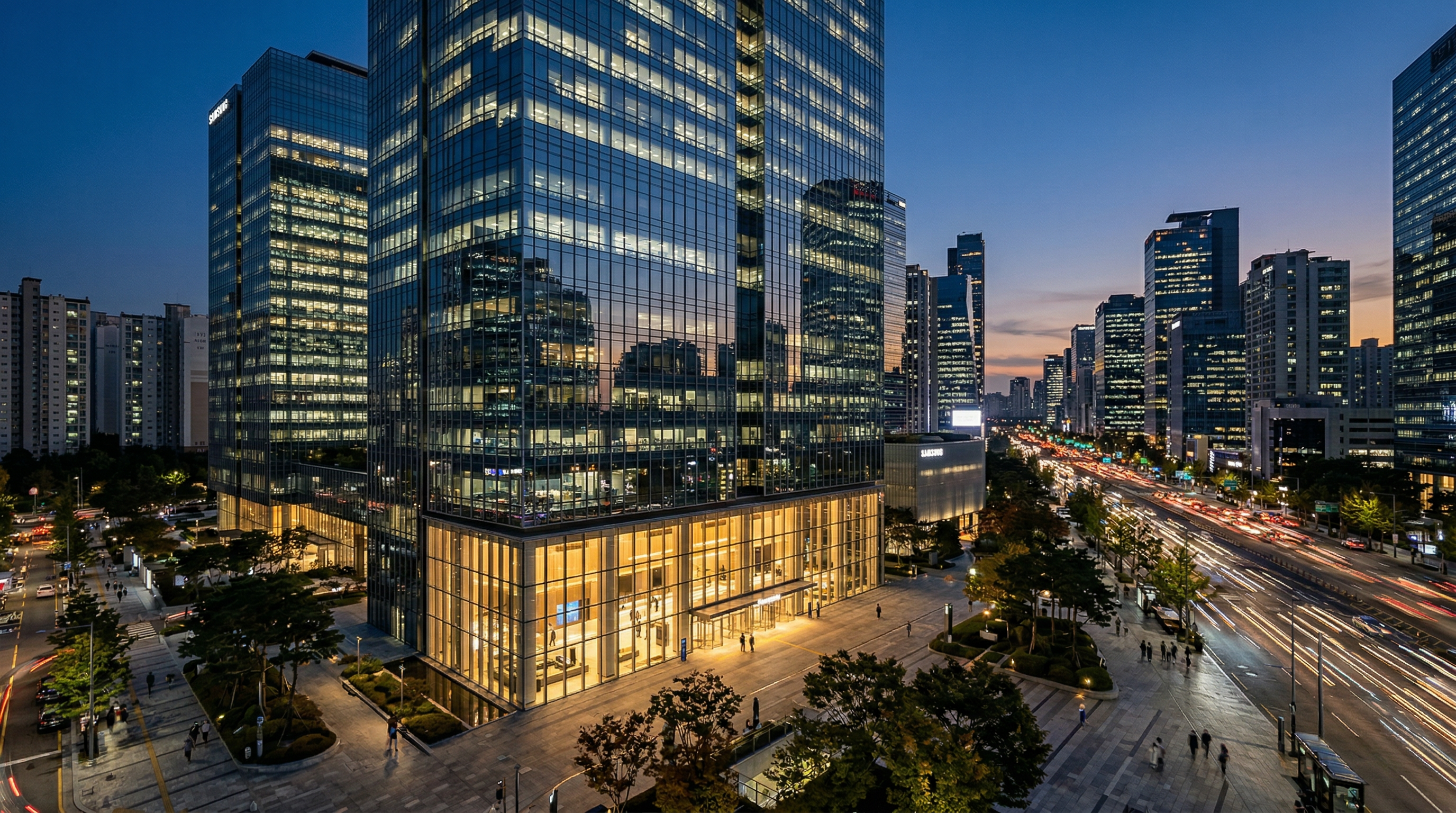 Illustration for: Samsung Becomes First South Korean Firm to Join the Trillion Dollar Club